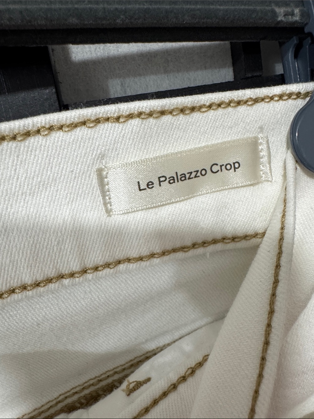 FRAME size 26 Le Palazzo Crop Raw Fray Jeans - Picture 7 of 10